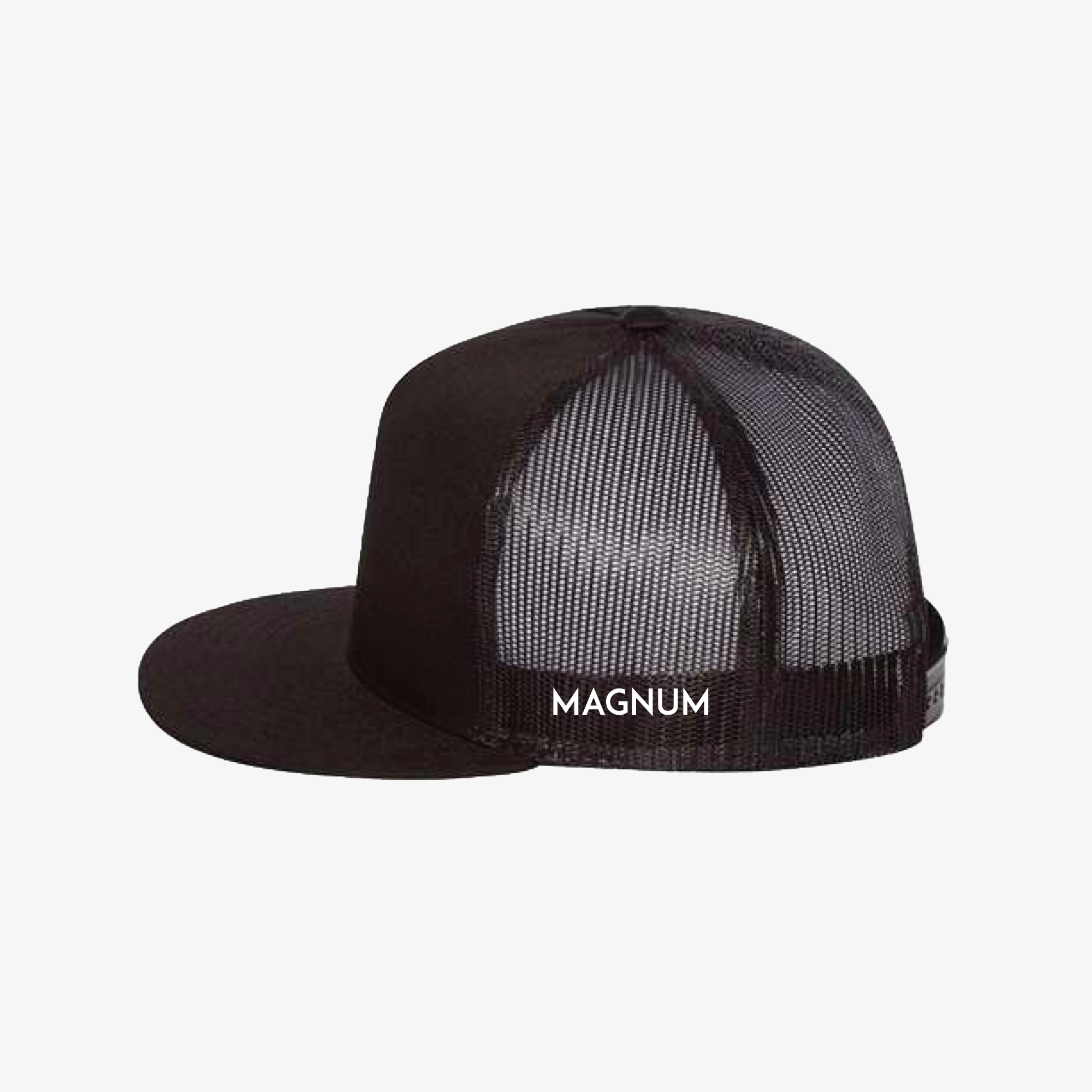 Magnum Black Snapback Hat