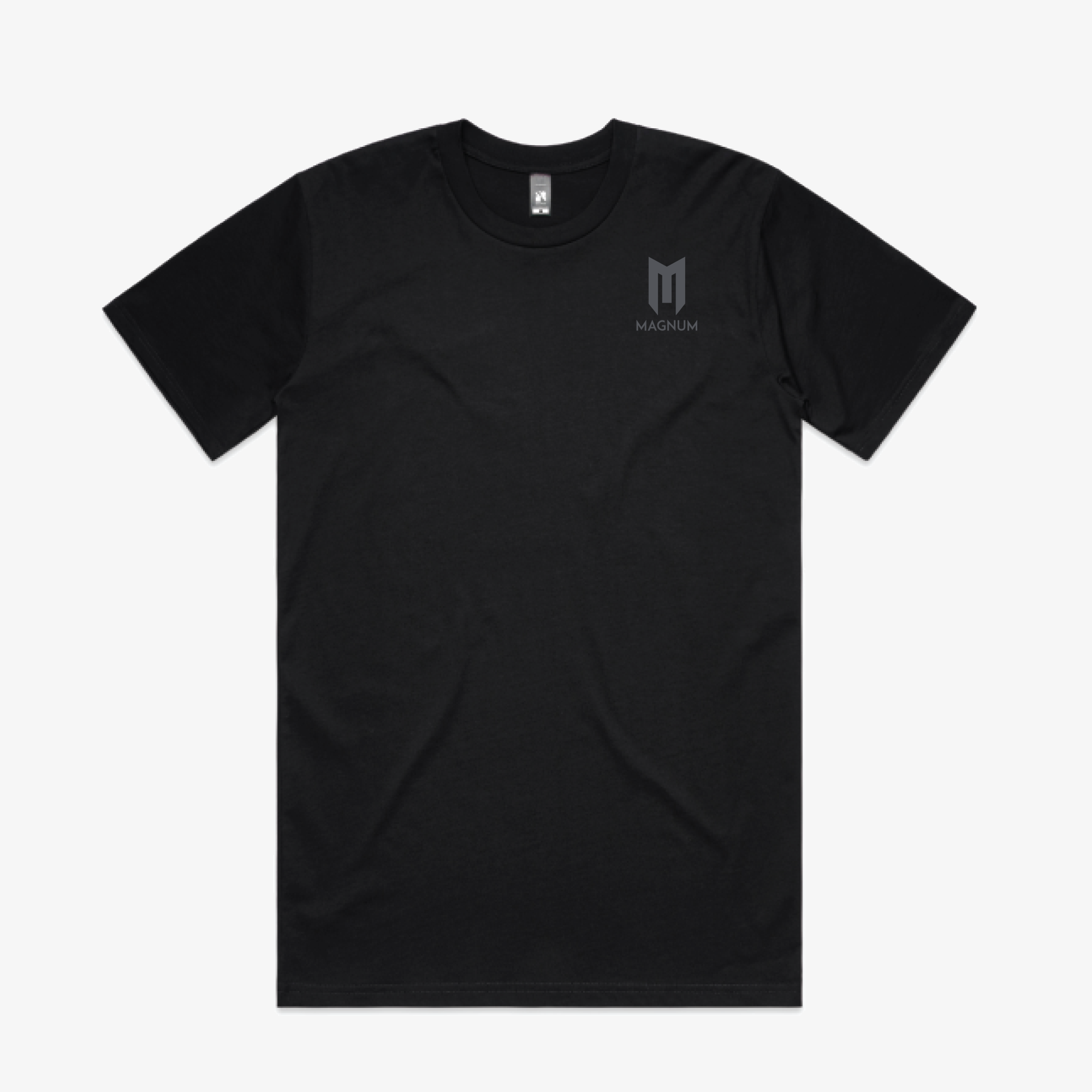 Magnum Black & Gray Logo T-Shirt