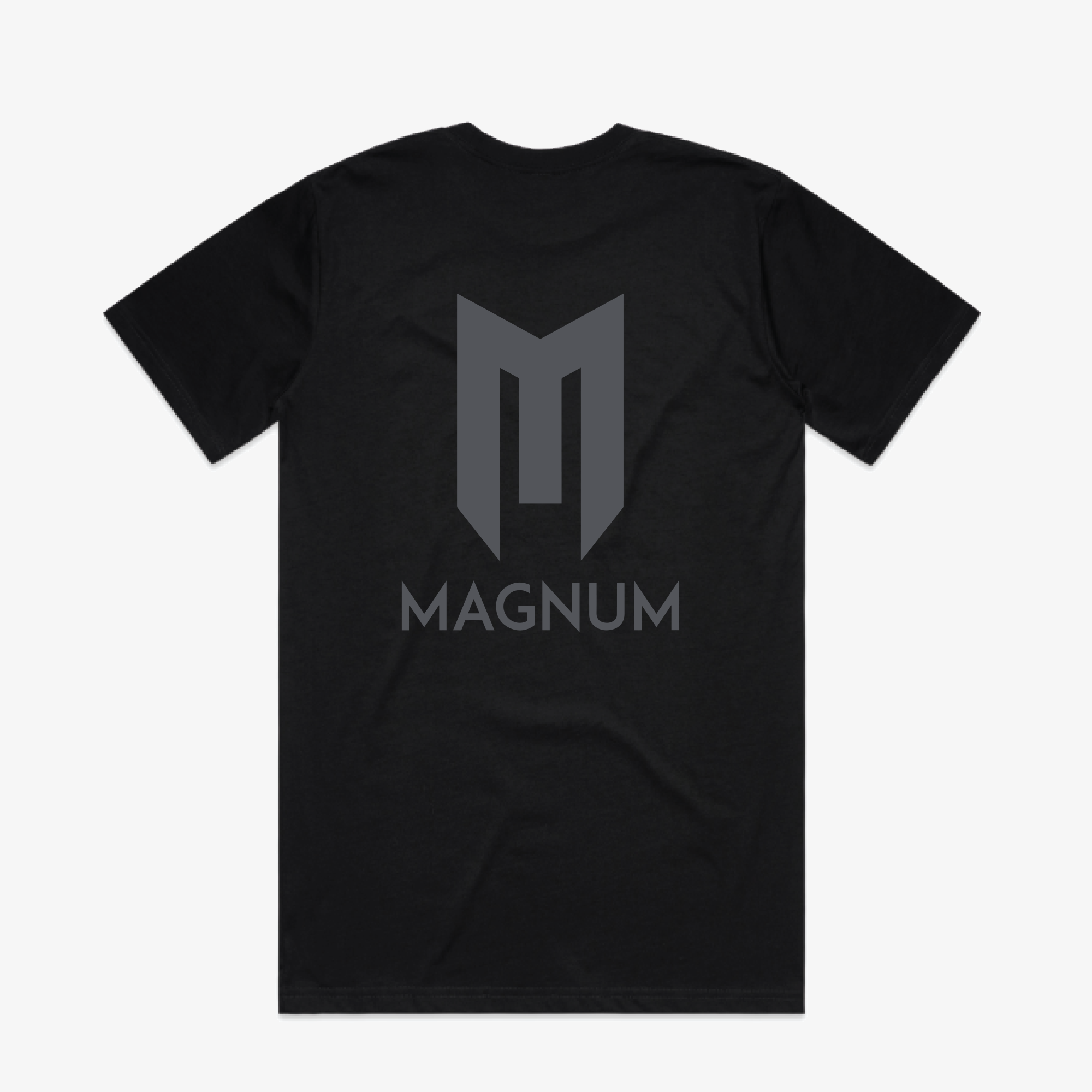 Magnum Black & Gray Logo T-Shirt