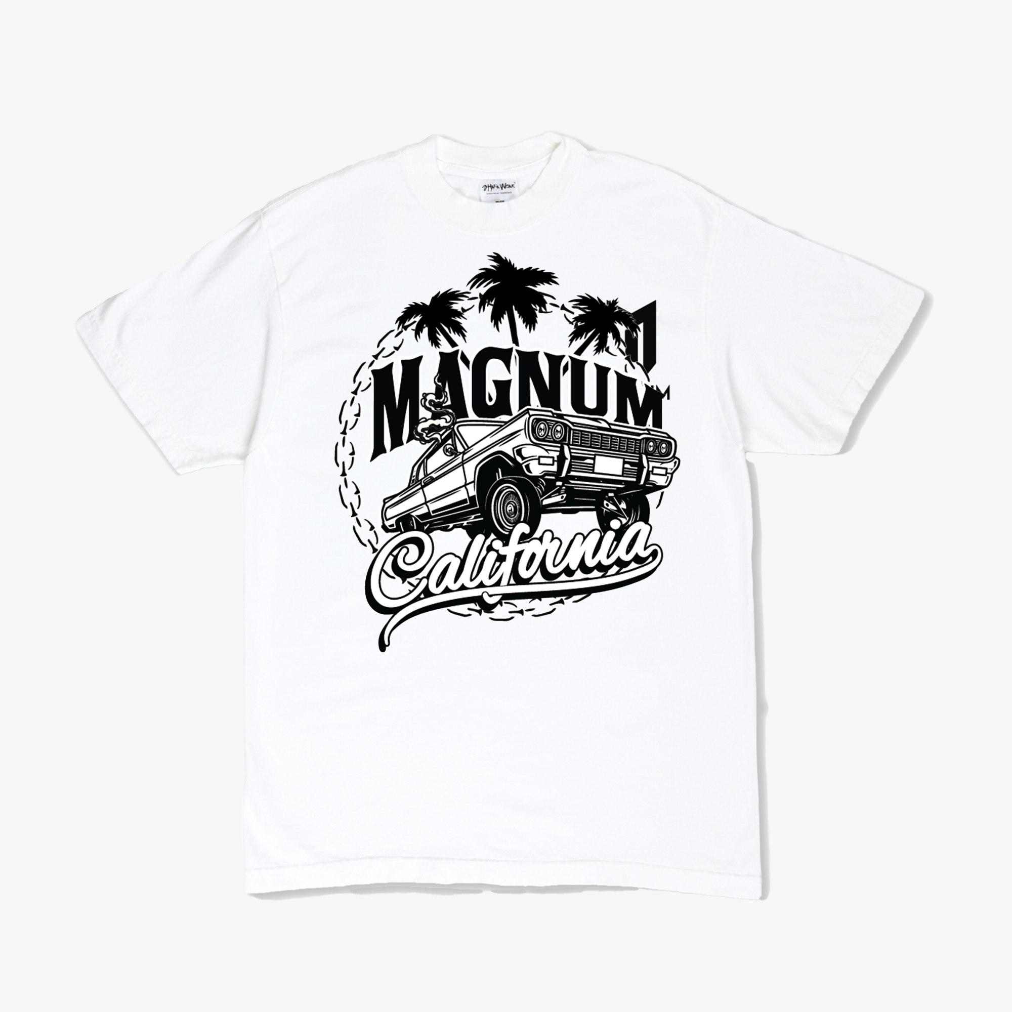 Magnum California White T-Shirt