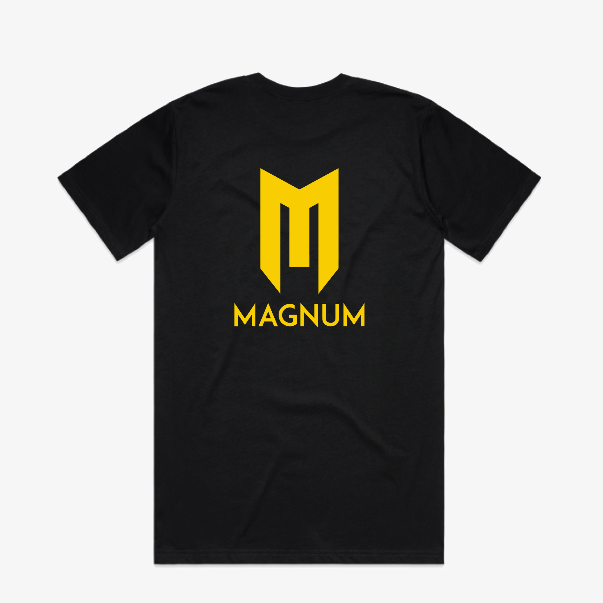 Magnum Black & Yellow Logo T-Shirt