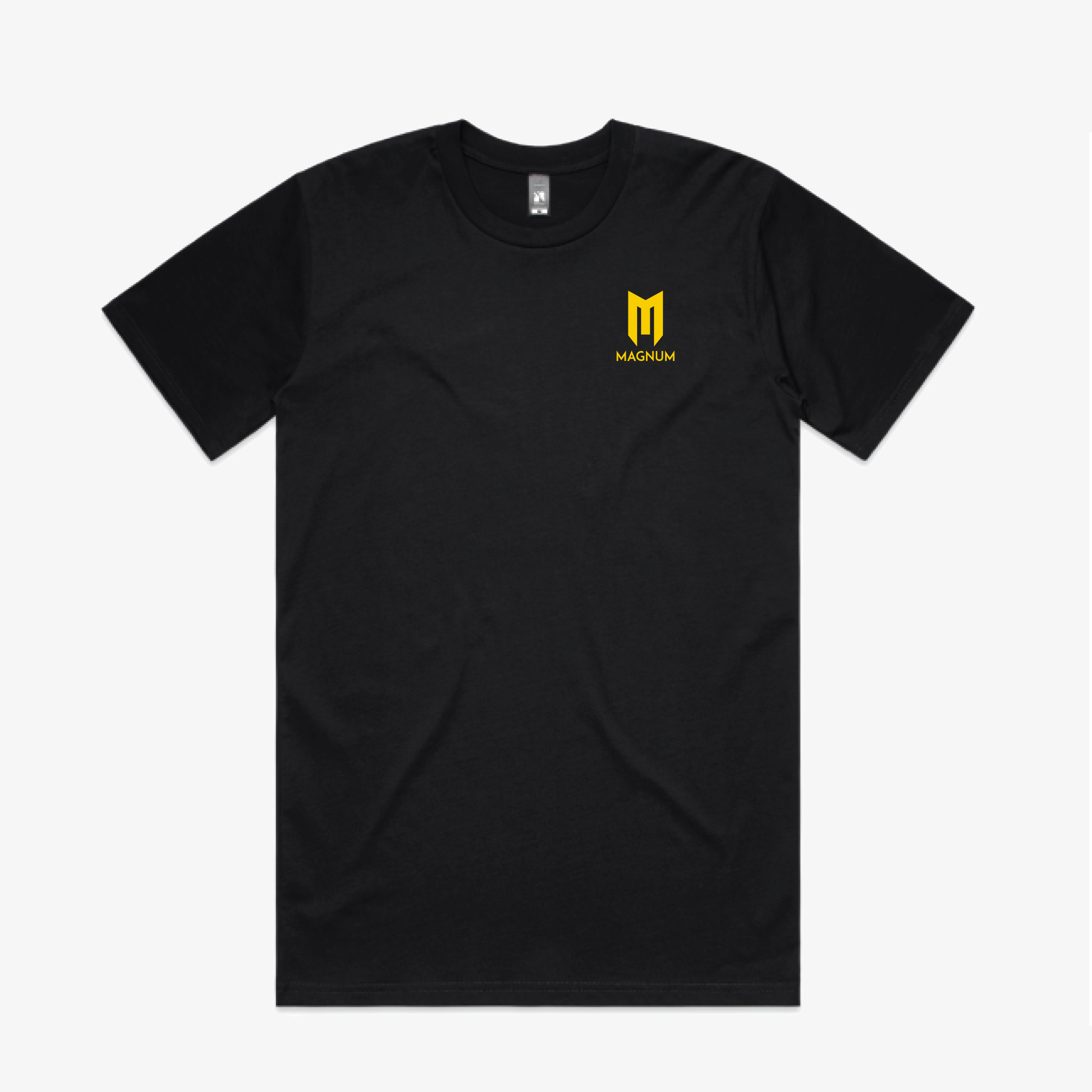 Magnum Black & Yellow Logo T-Shirt