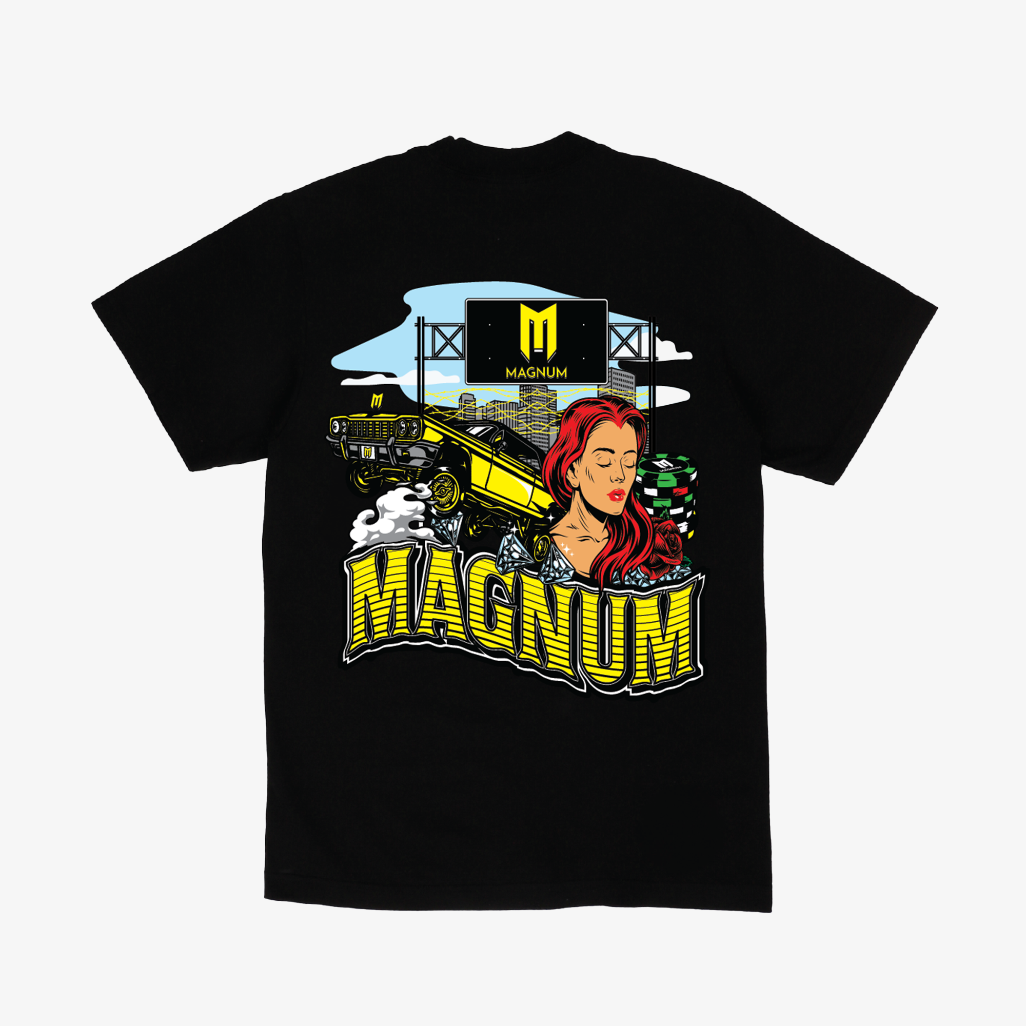 Magnum Low Rider Black T-Shirt